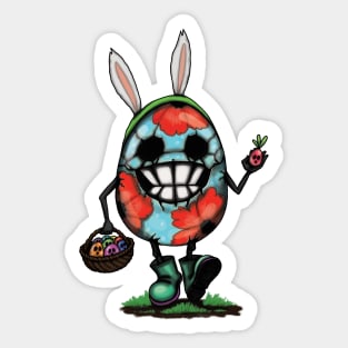 Flower easter egg Sticker